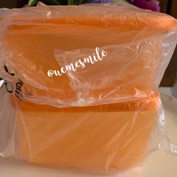 Tupperware Square Rounds Freeze It Container Set - Picture 5 of 5